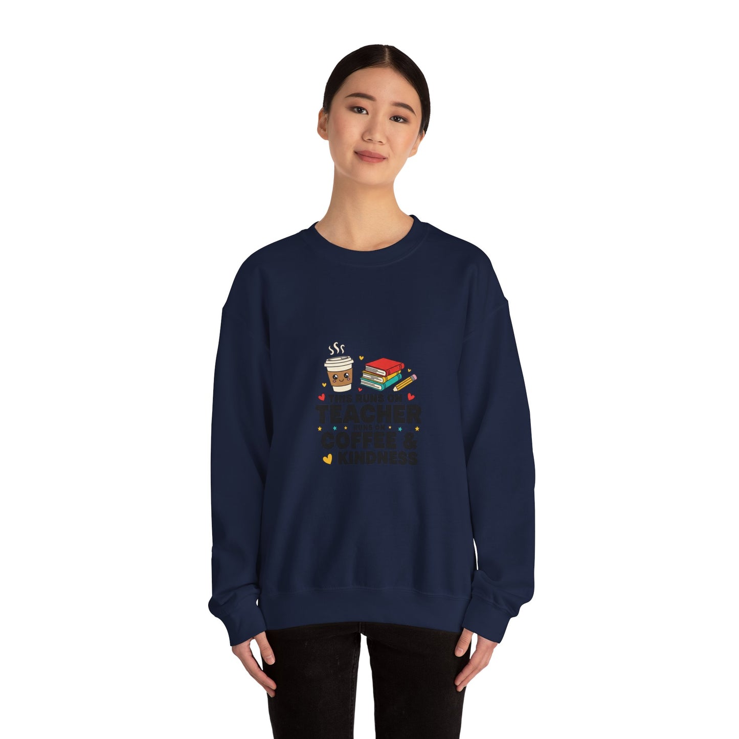Teacher Coffee & Kindness Sweatshirt | Teacher Appreciation, Teacher Life