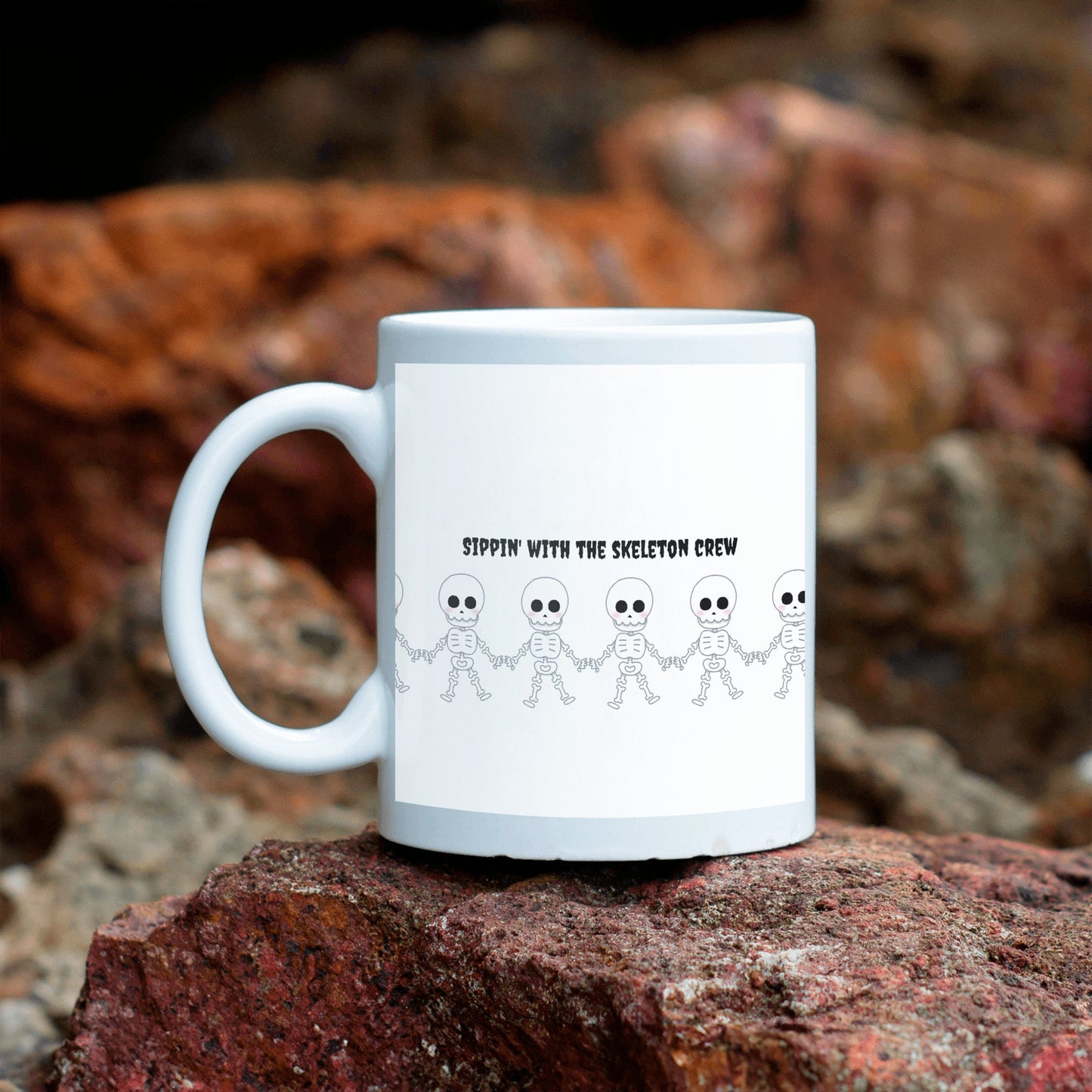 Sippin' with the Skeleton Crew Mug