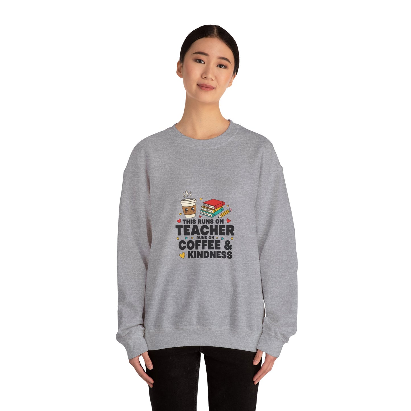 Teacher Coffee & Kindness Sweatshirt | Teacher Appreciation, Teacher Life
