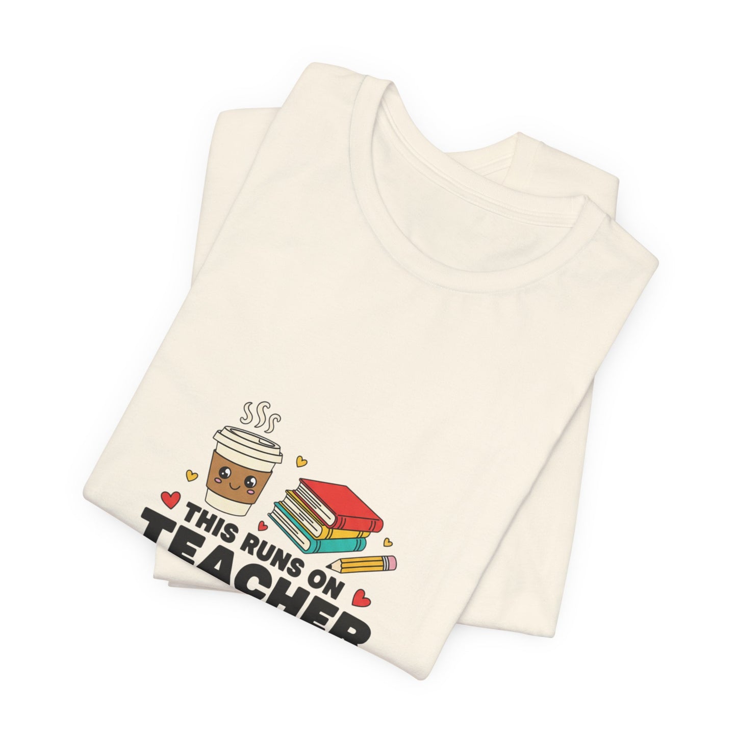 This Runs on Teacher Coffee & Kindness T-Shirt | Teacher Appreciation, Teacher Life