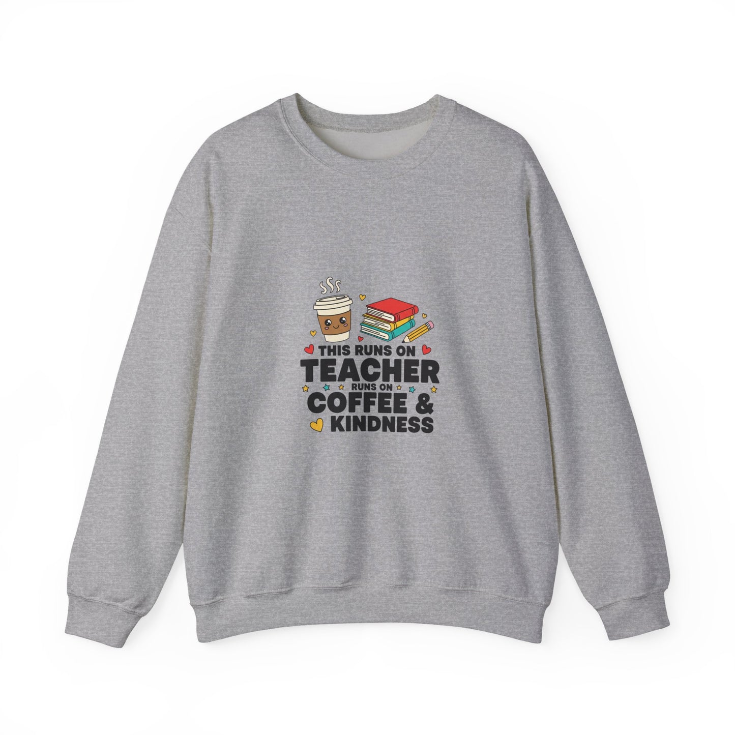 Teacher Coffee & Kindness Sweatshirt | Teacher Appreciation, Teacher Life