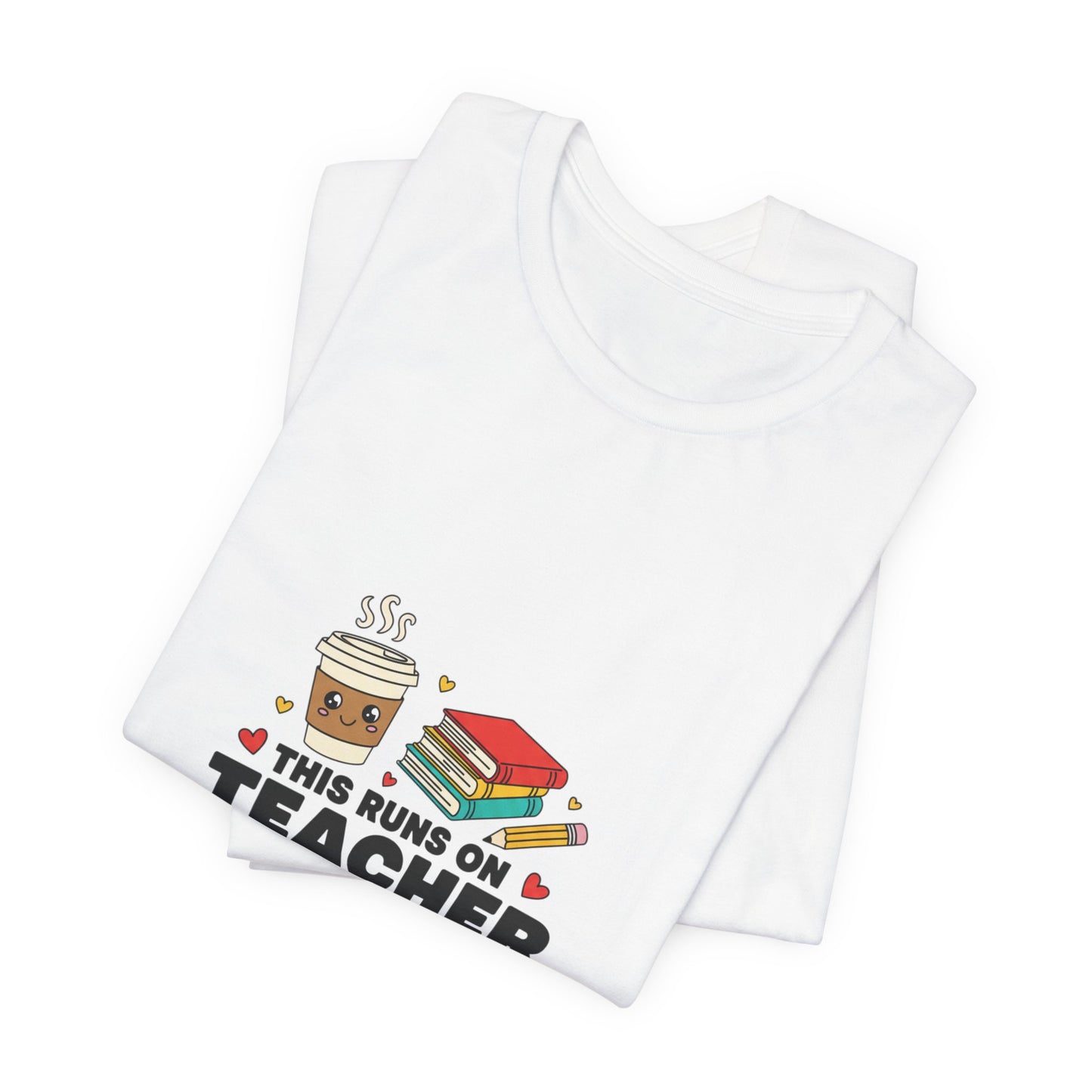 This Runs on Teacher Coffee & Kindness T-Shirt | Teacher Appreciation, Teacher Life