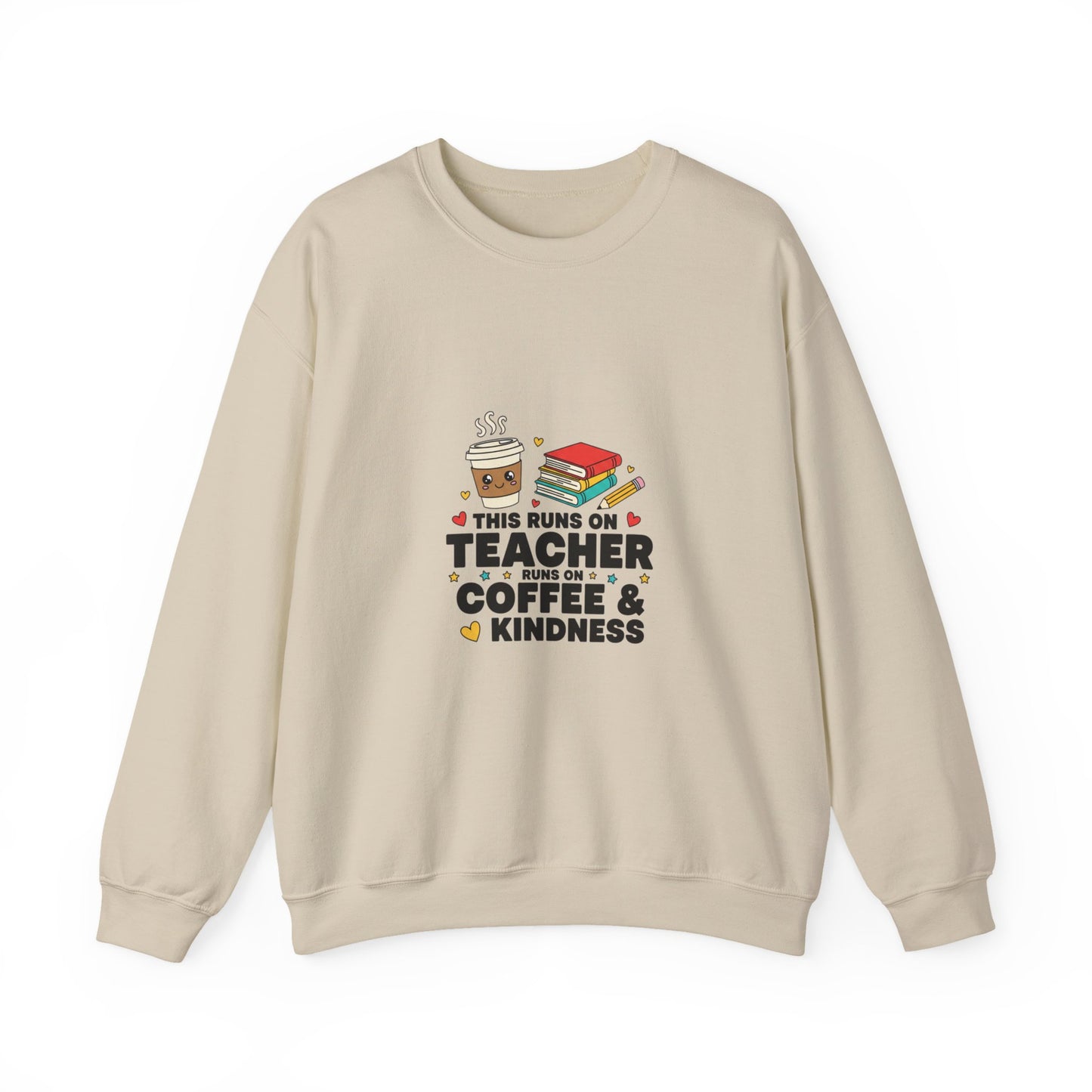 Teacher Coffee & Kindness Sweatshirt | Teacher Appreciation, Teacher Life