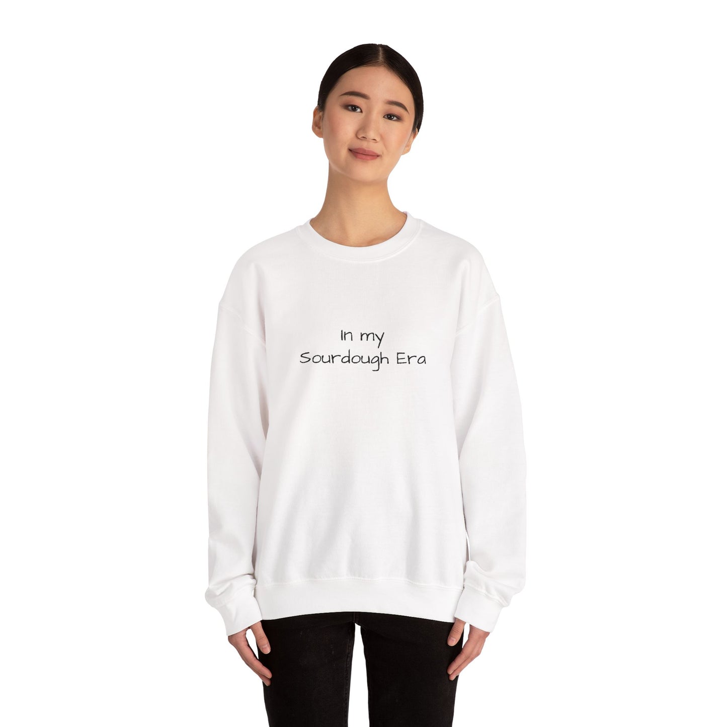Sourdough Era Crewneck Sweatshirt — "In My Sourdough Era" Cozy Baking Shirt