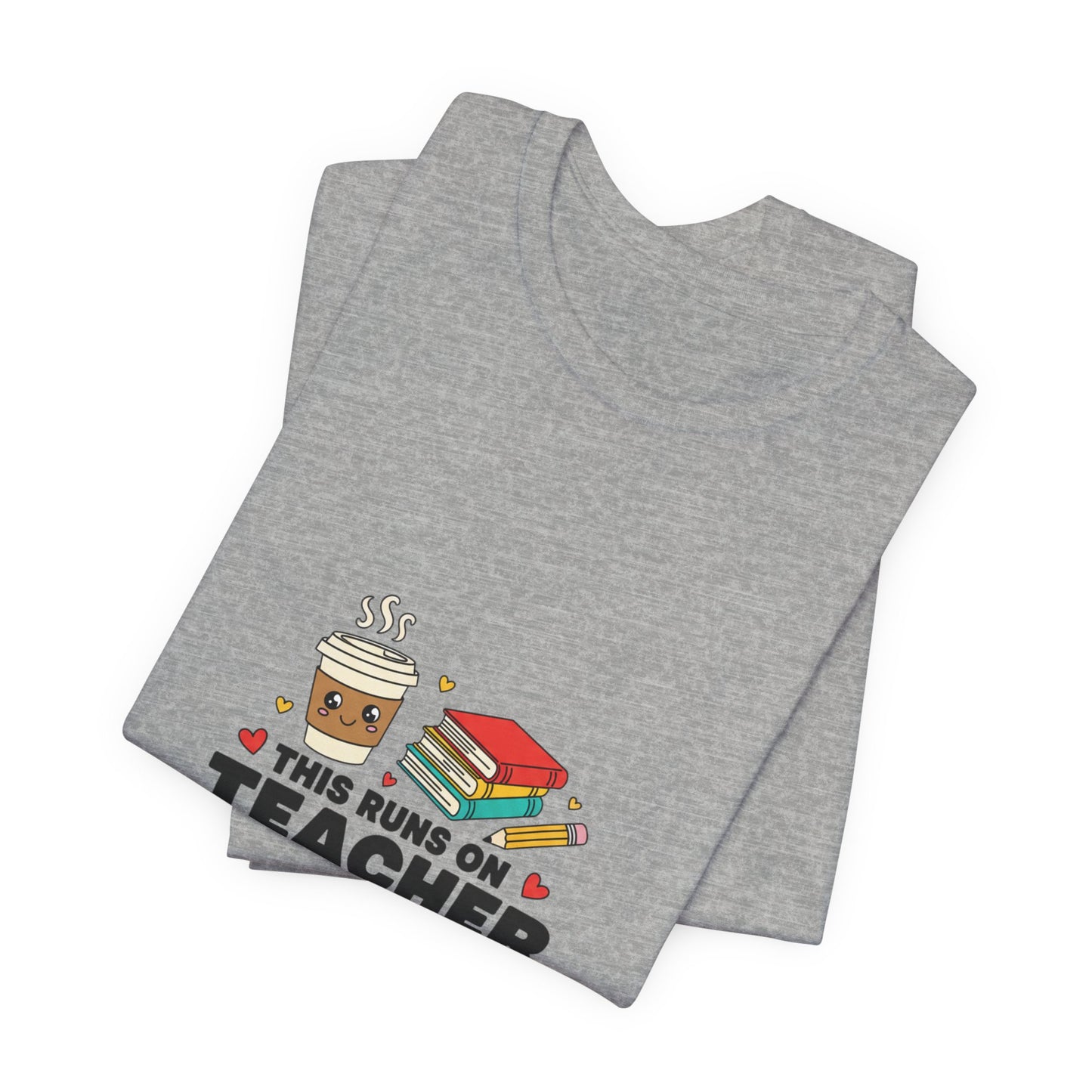 This Runs on Teacher Coffee & Kindness T-Shirt | Teacher Appreciation, Teacher Life
