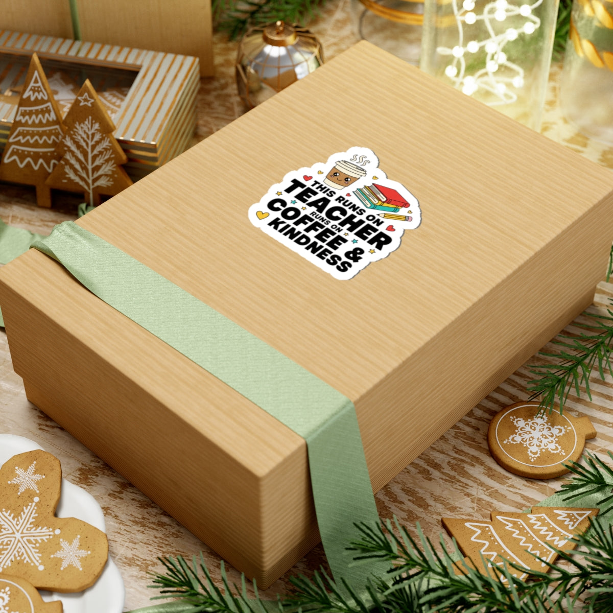 Teacher Coffee & Kindness Sticker | Teacher Appreciation, Teacher Life