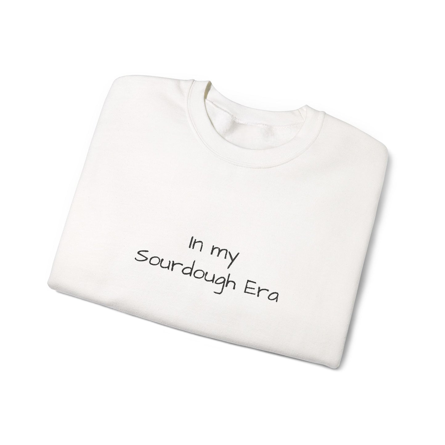 Sourdough Era Crewneck Sweatshirt — "In My Sourdough Era" Cozy Baking Shirt