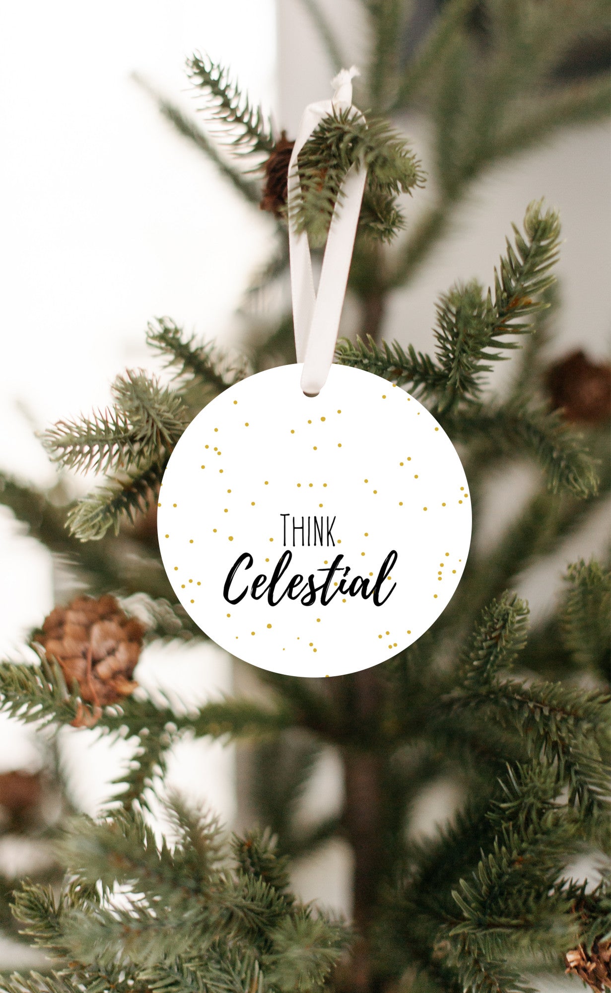 Think Celestial Christmas Ornament-- Get 30% Off When You Buy 10 or More!