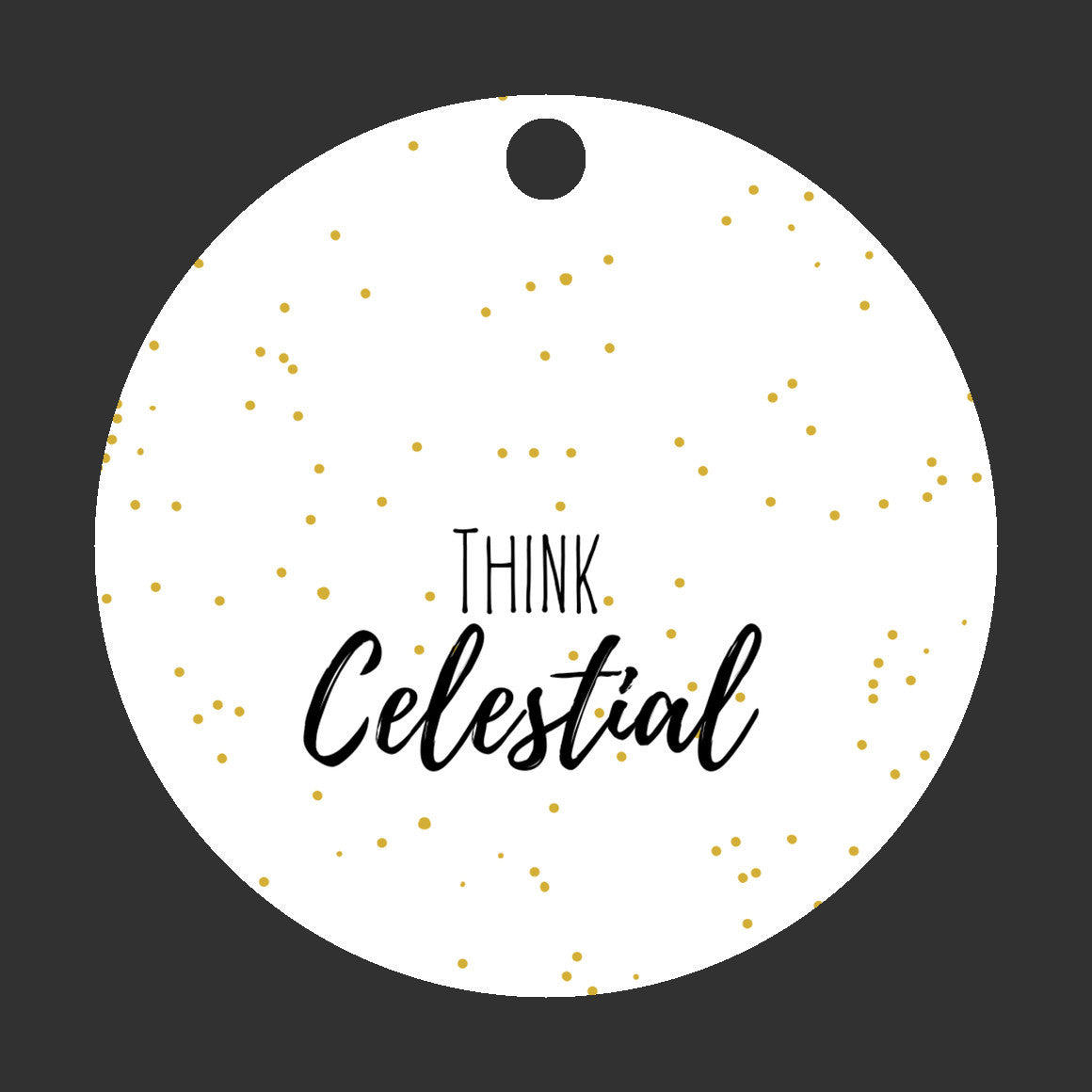 Think Celestial Christmas Ornament-- Get 30% Off When You Buy 10 or More!