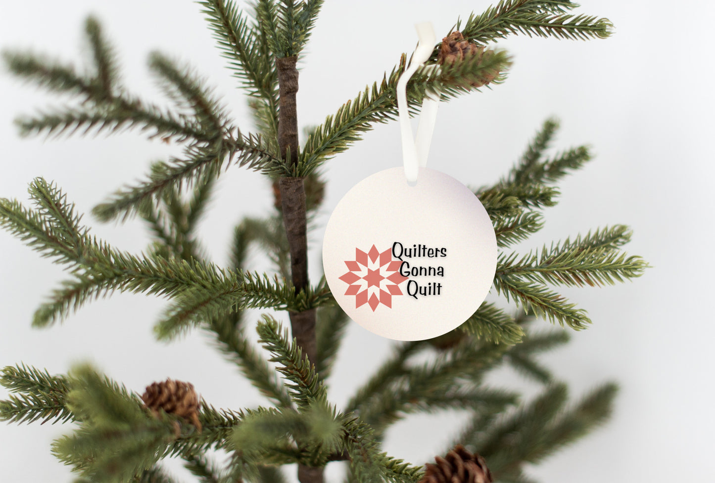 Quilters Gonna Quilt Ornament - Get 30% Off When You Buy 10 or More