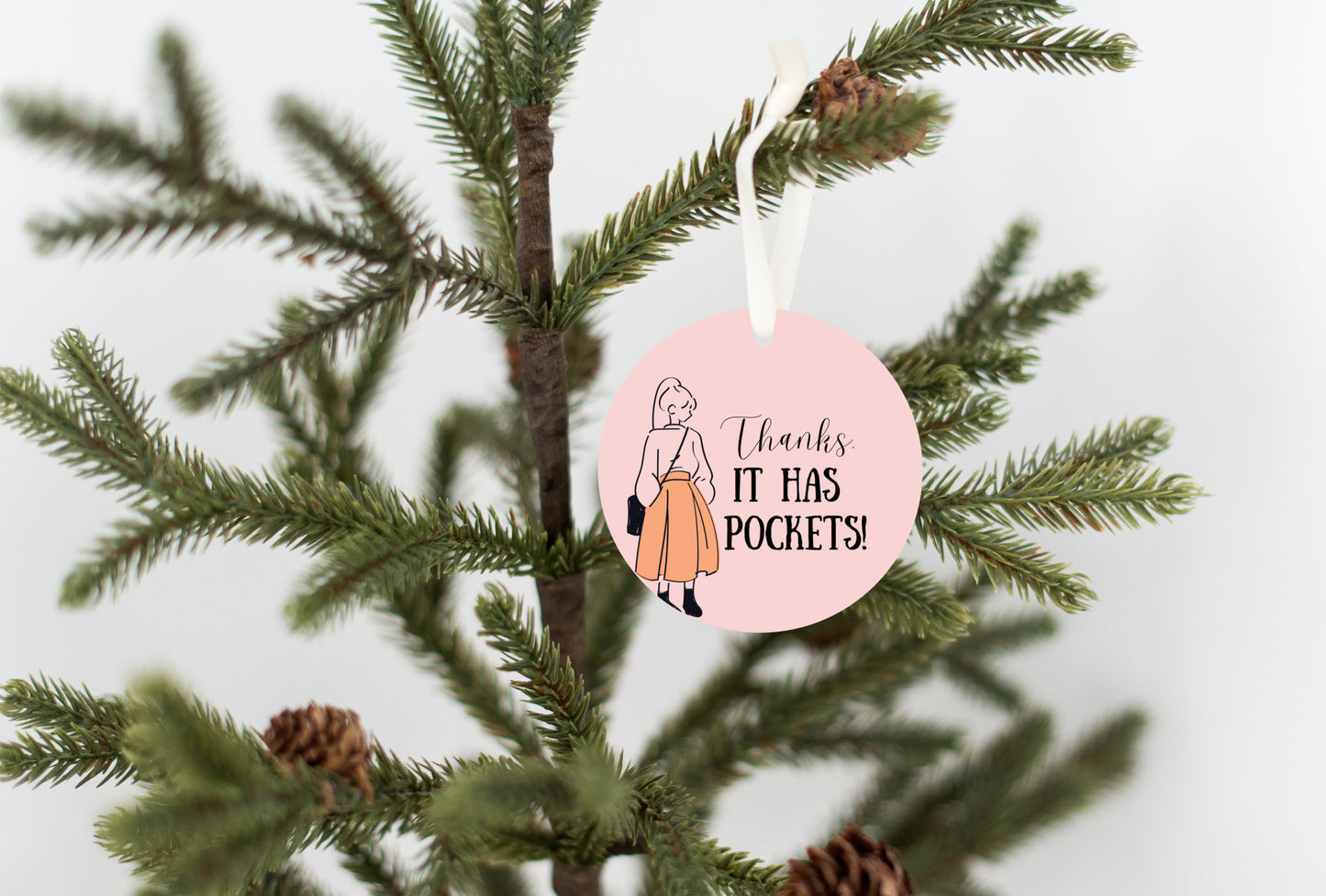 Thanks, It Has Pockets Ornament - Get 30% Off When You Buy 10 or More