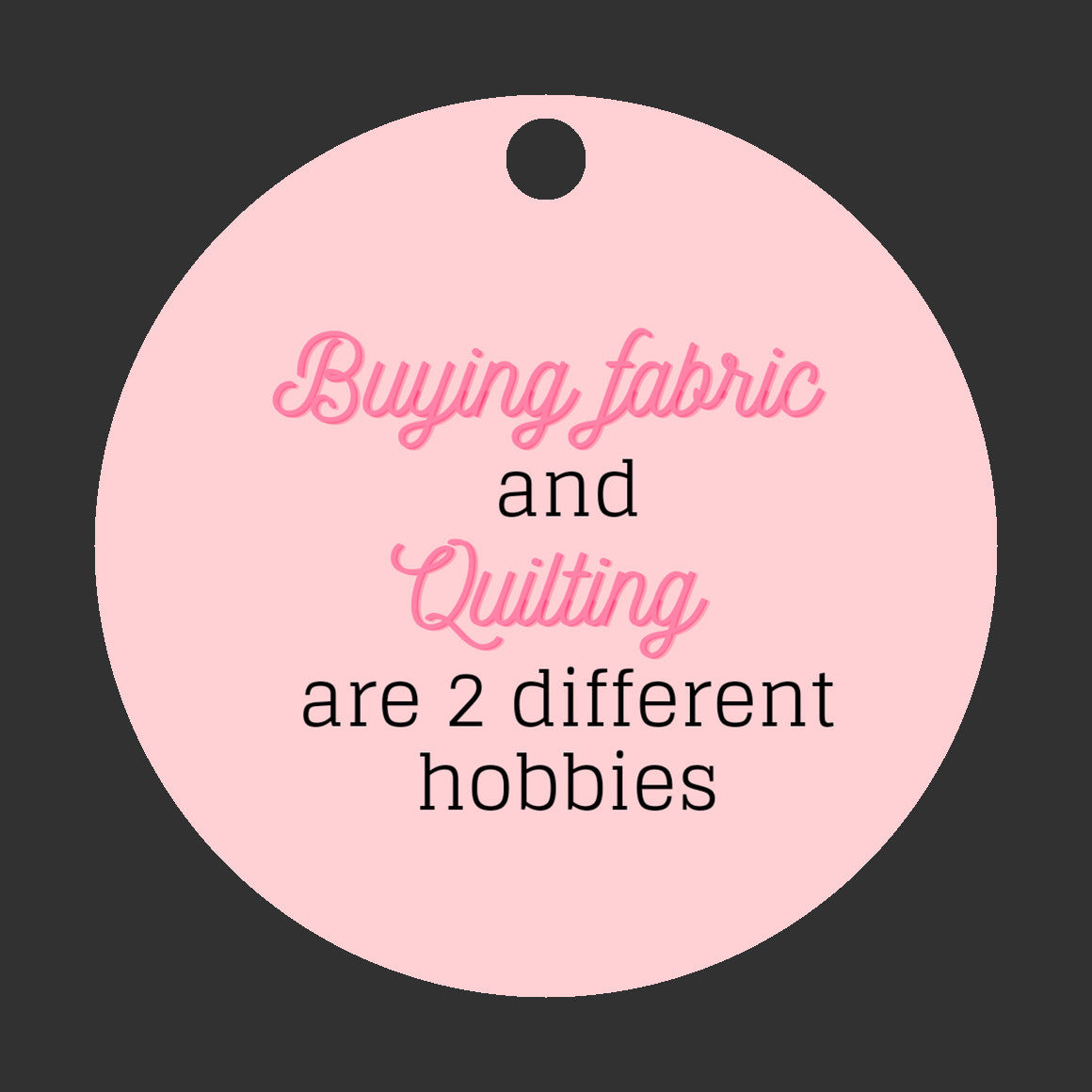 Buying Fabric vs Quilting Ornament - Get 30% Off When You Buy 10 or More