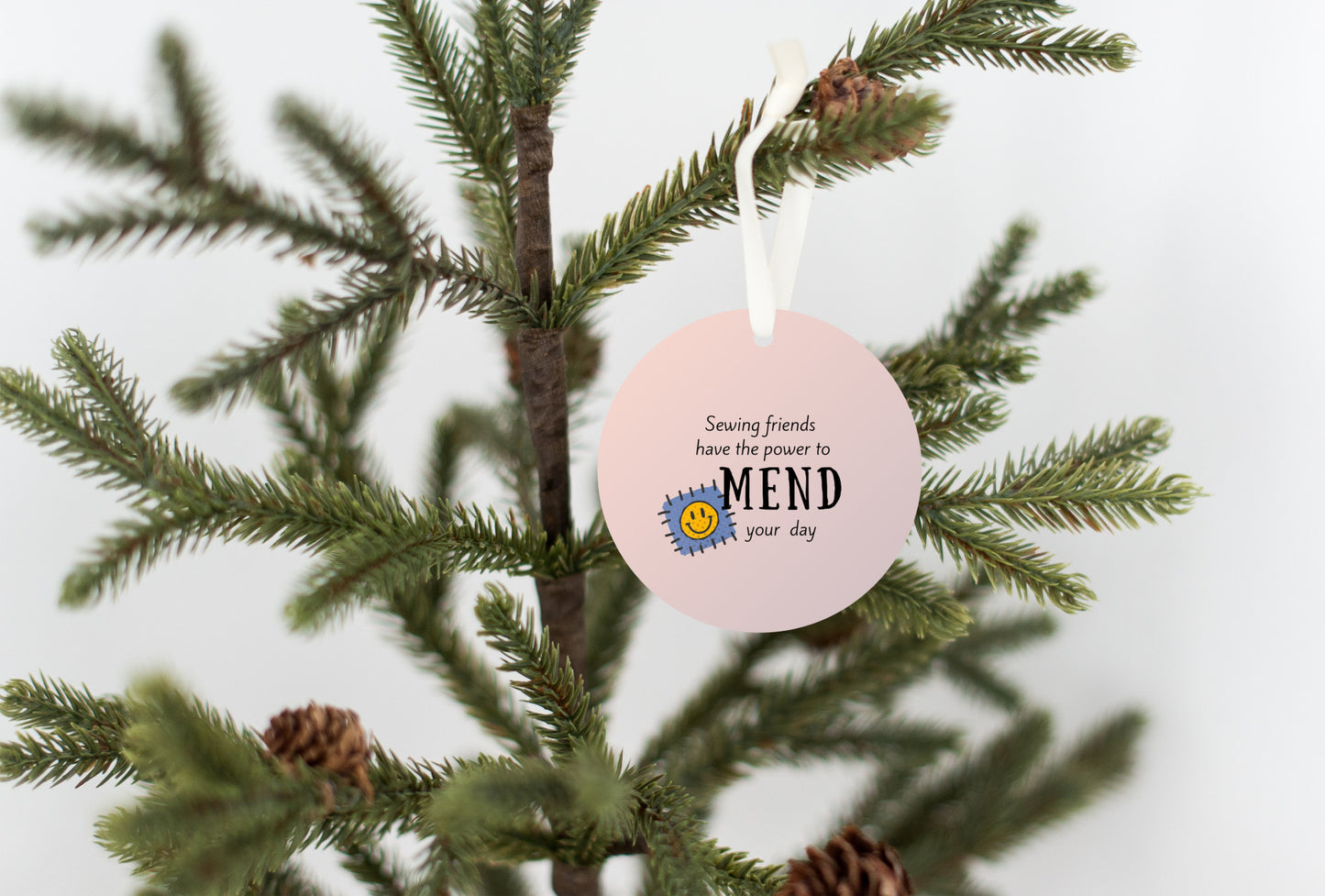 Sewing Friends Have the Power to Mend Your Day Ornament - Get 30% Off When You Buy 10 or More