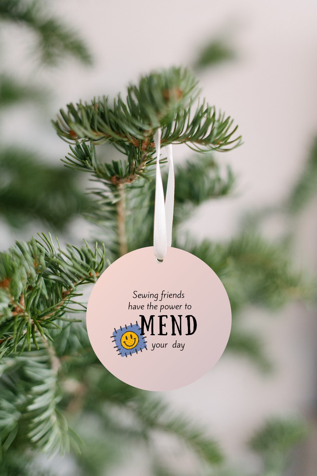 Sewing Friends Have the Power to Mend Your Day Ornament - Get 30% Off When You Buy 10 or More