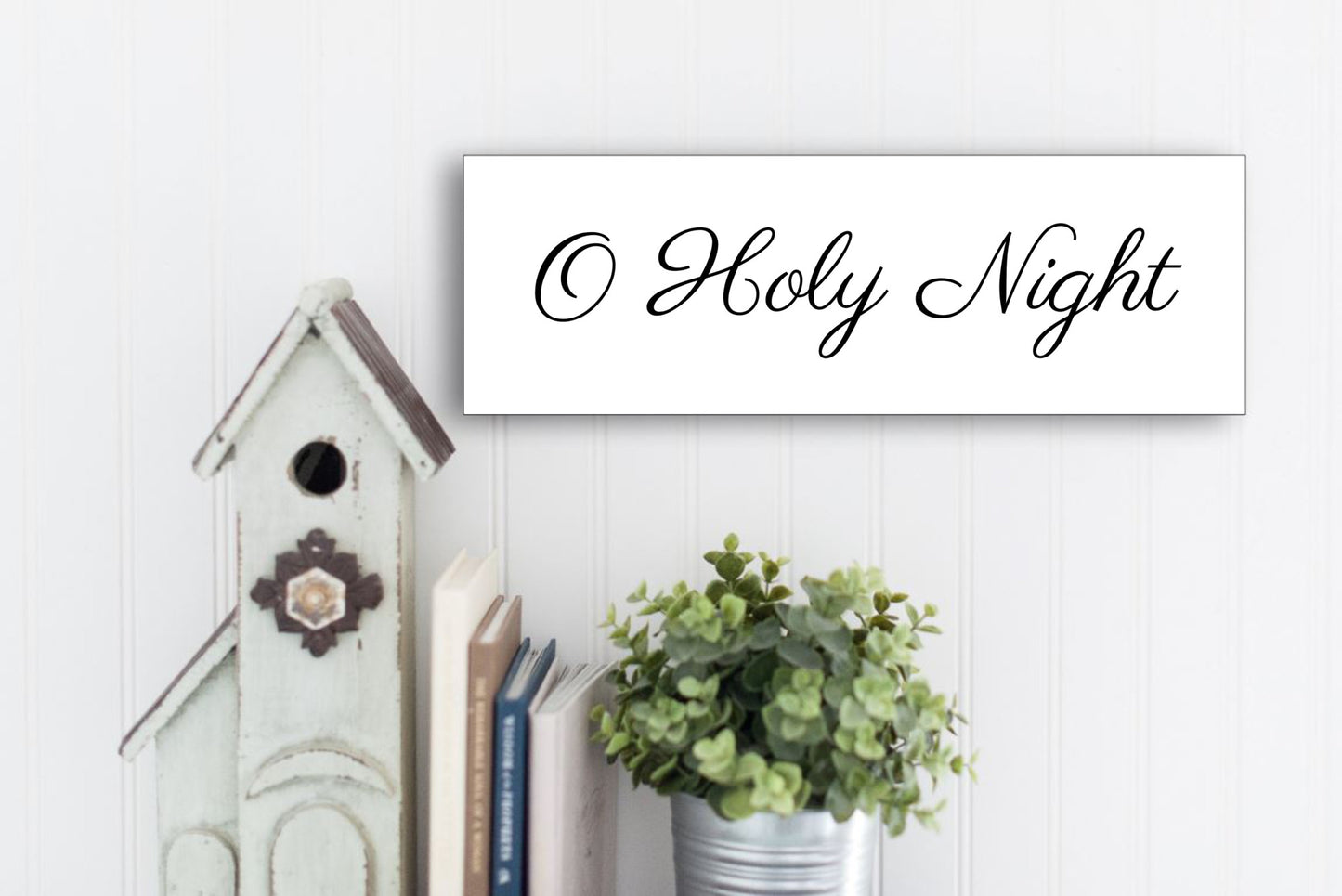 O Holy Night 15x5 MDF Sign