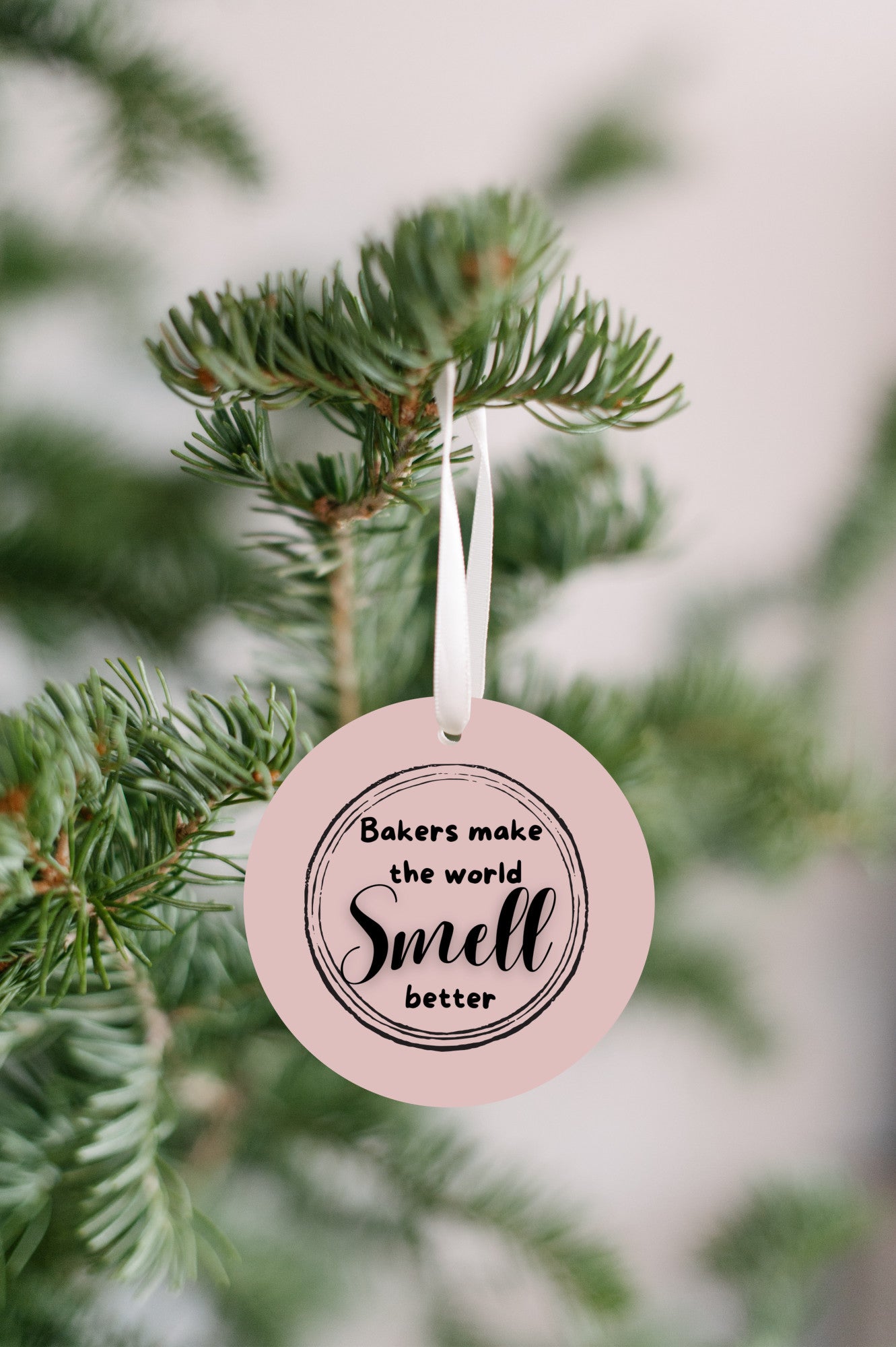 Bakers Make the World Smell Better Ornament- Get 30% Off When You Get 10 or More!