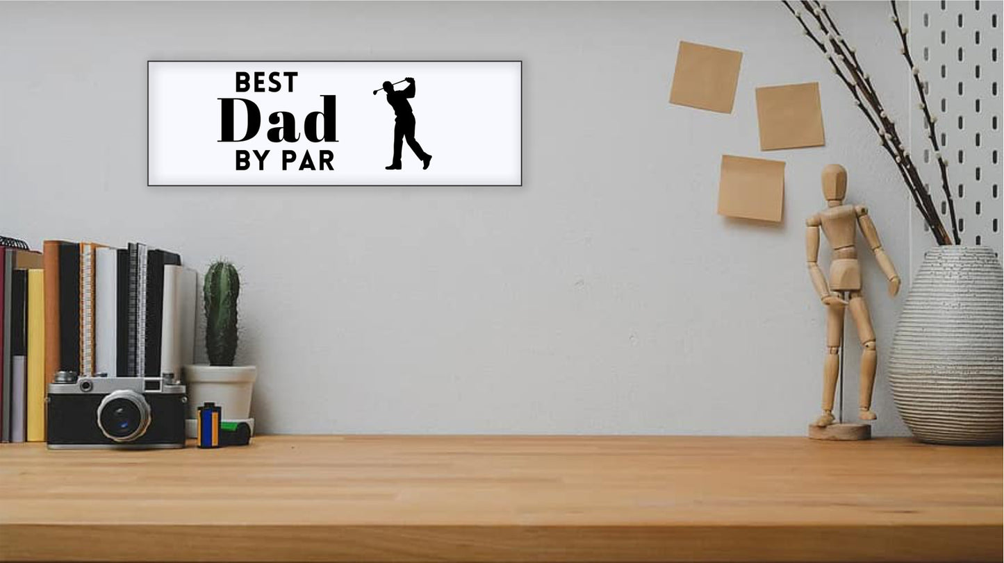 Best Dad by Par Sign