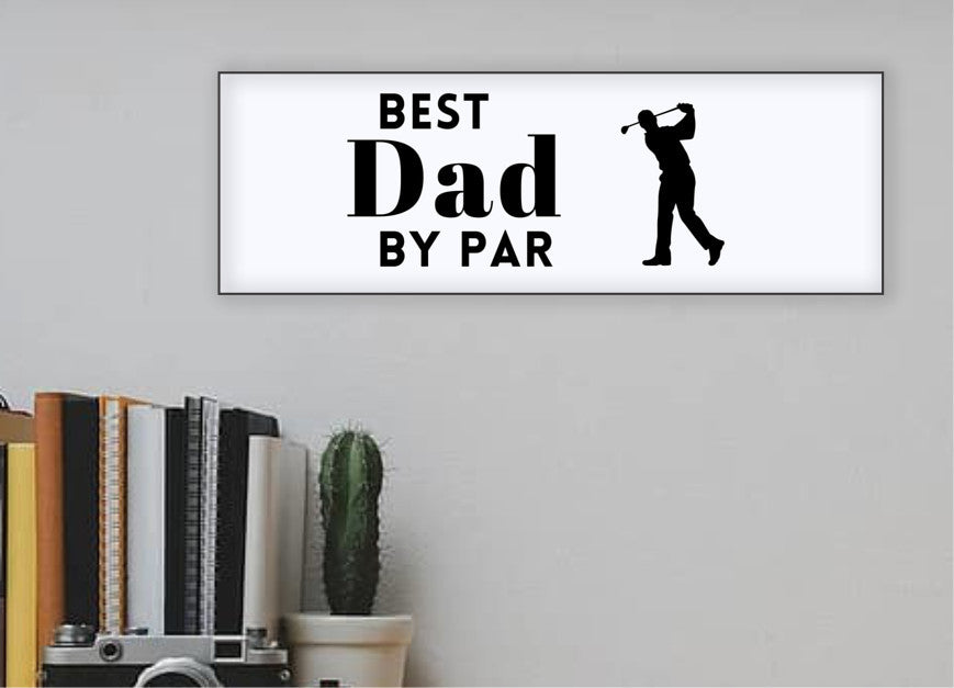 Best Dad by Par Sign