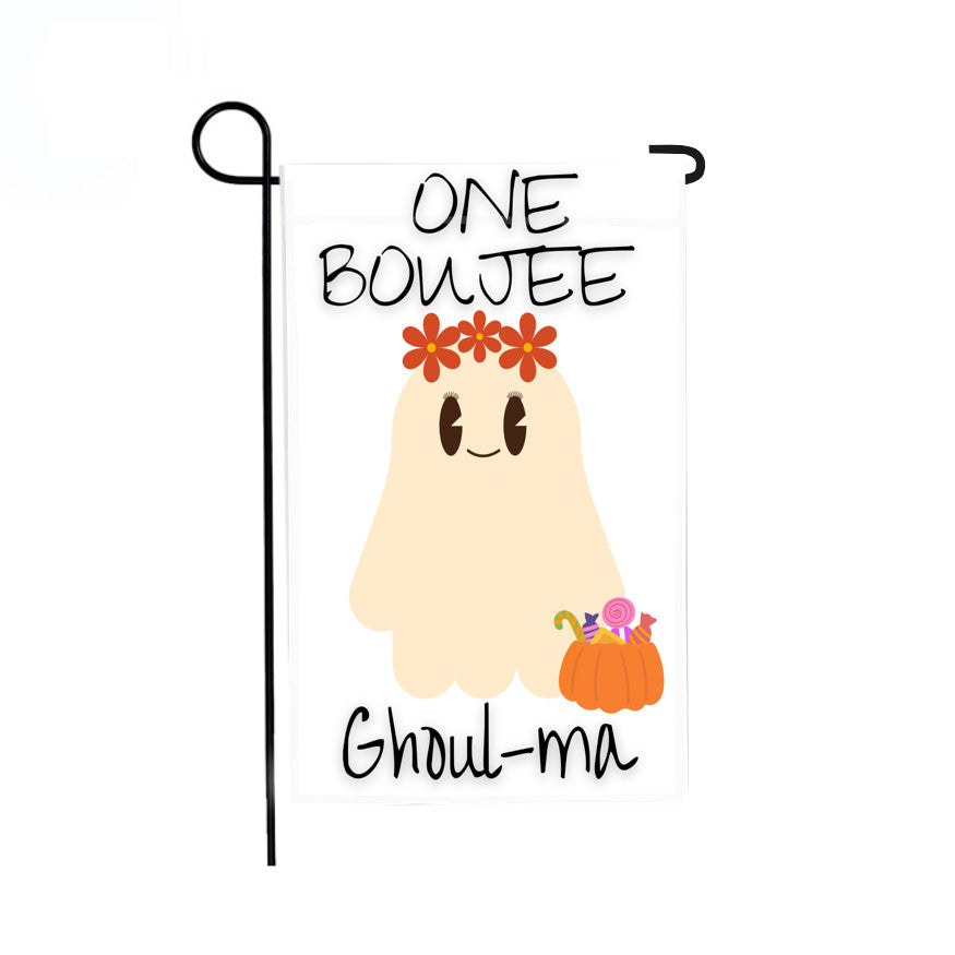 One Boujee Ghoul-ma Halloween Garden Flag