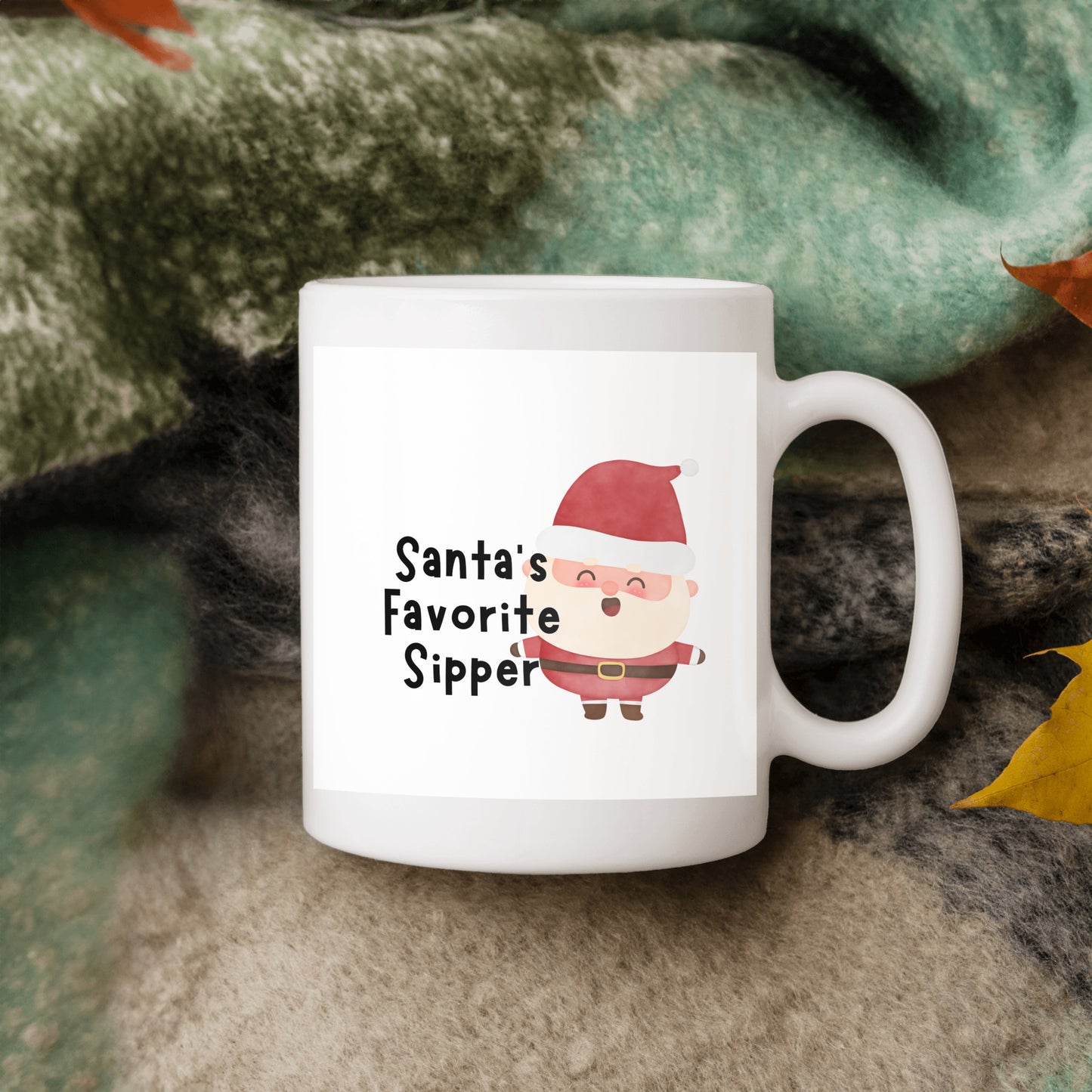 Santa's Favorite Sipper Ceramic Mug