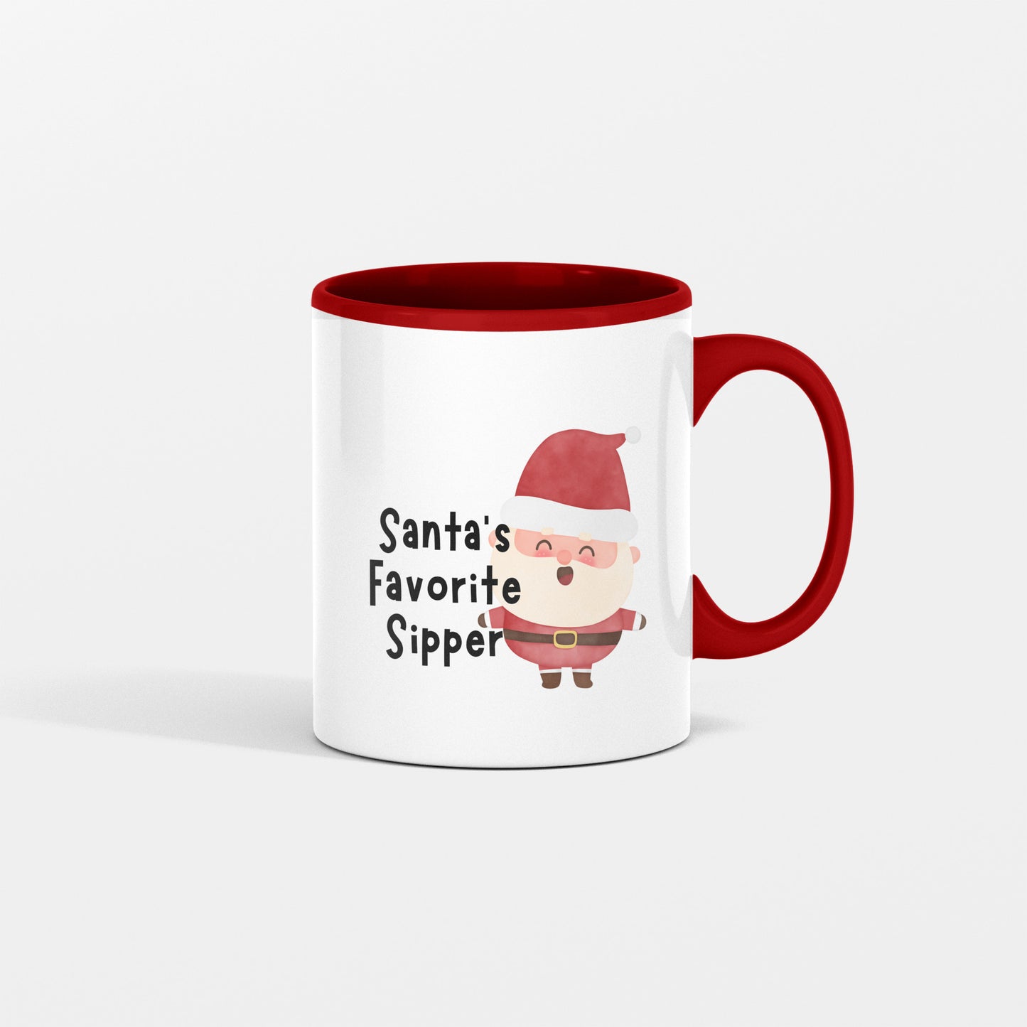 Santa's Favorite Sipper Ceramic Mug